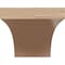 Ekena Millwork 11"W x 22"D x 11"H Wide Stockport Rough Cedar Woodgrain TimberThane Corbel, Primed Tan CORUR11X22X11STORCPR - alternate 2